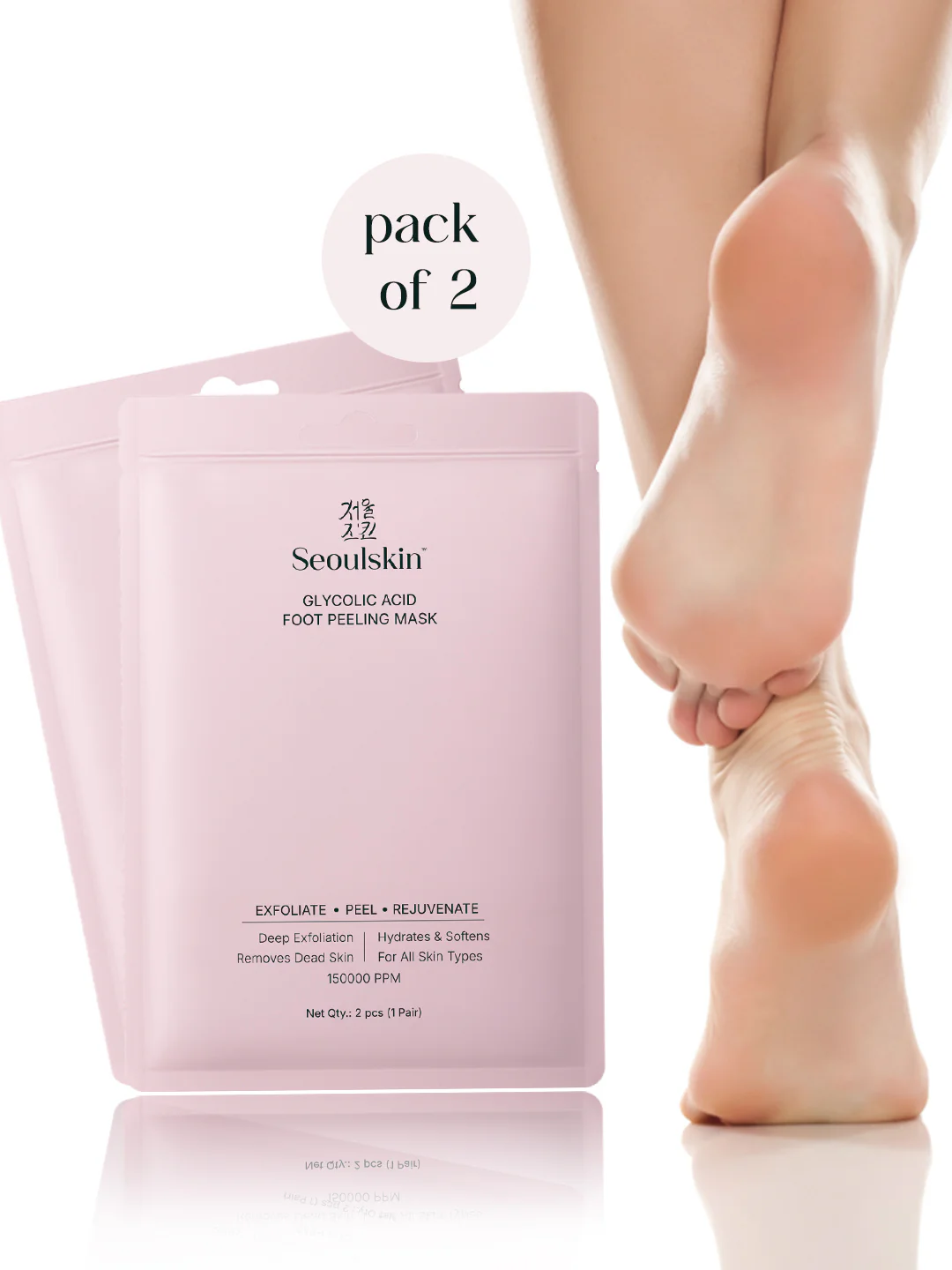 Glycolic Acid Foot Peeling Mask