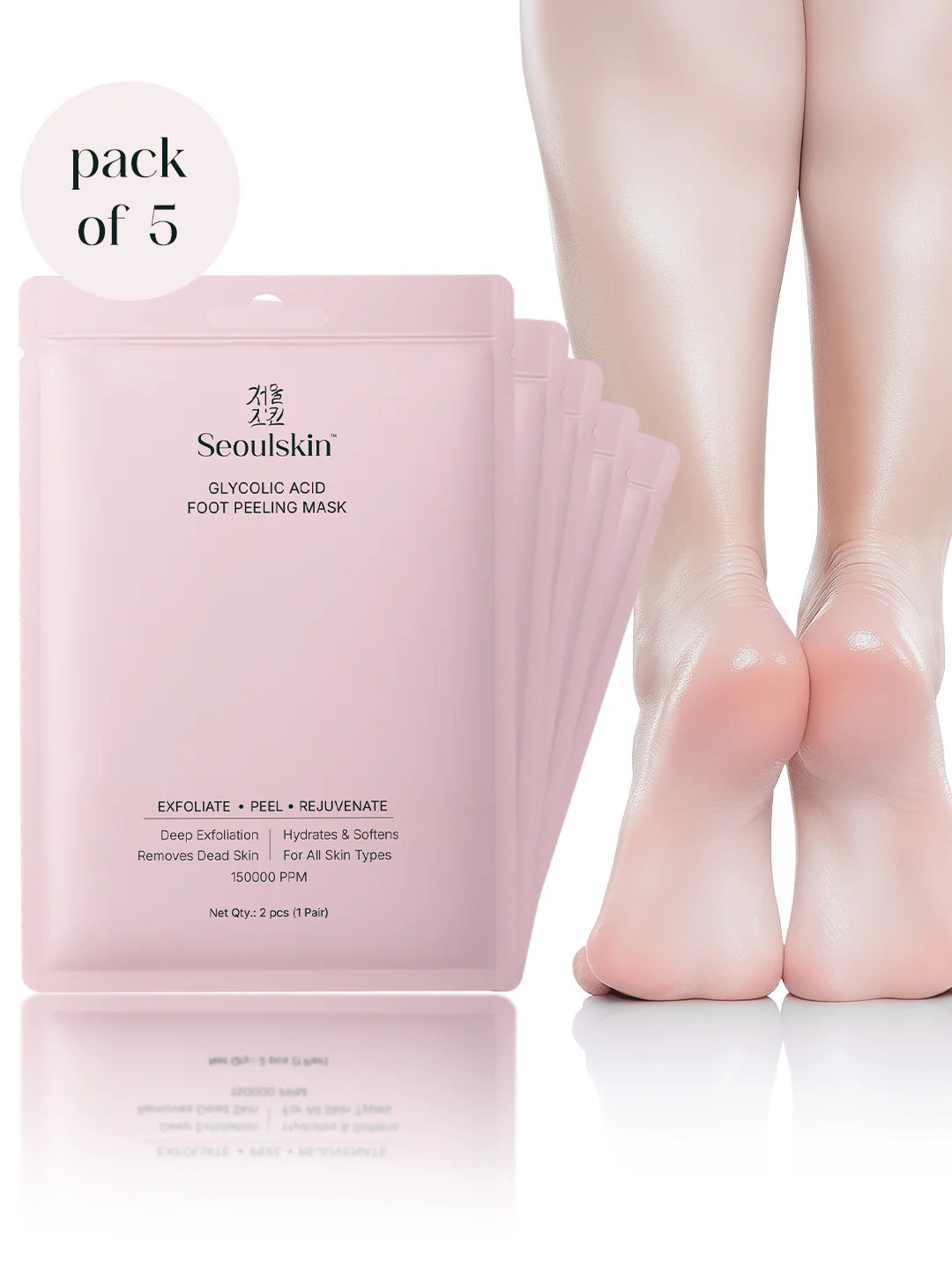 Glycolic Acid Foot Peeling Mask